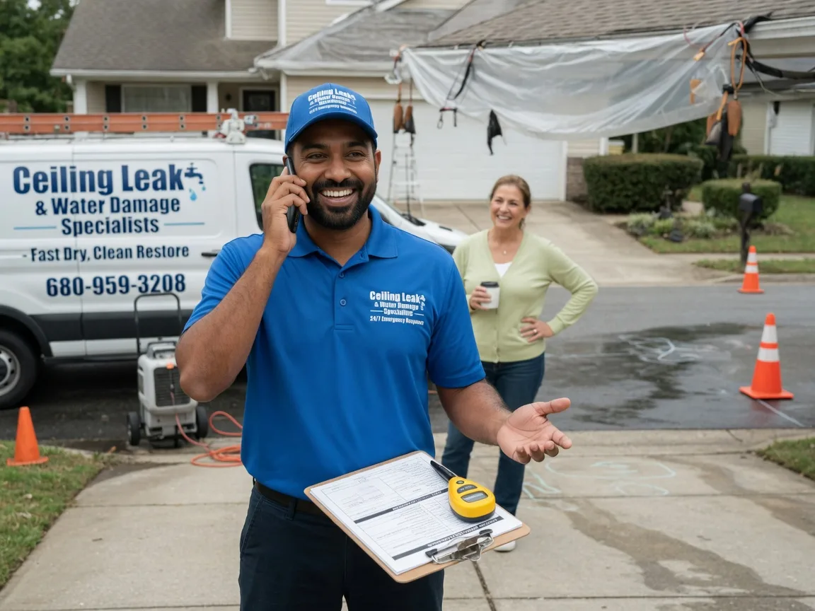 Ceiling Leak Cleanup Laketown, UT FAQs
